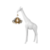 Lampada Da Tavola Giraffa Bianca Qeeboo
