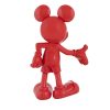 Statuina Mickey Rosso Lucido