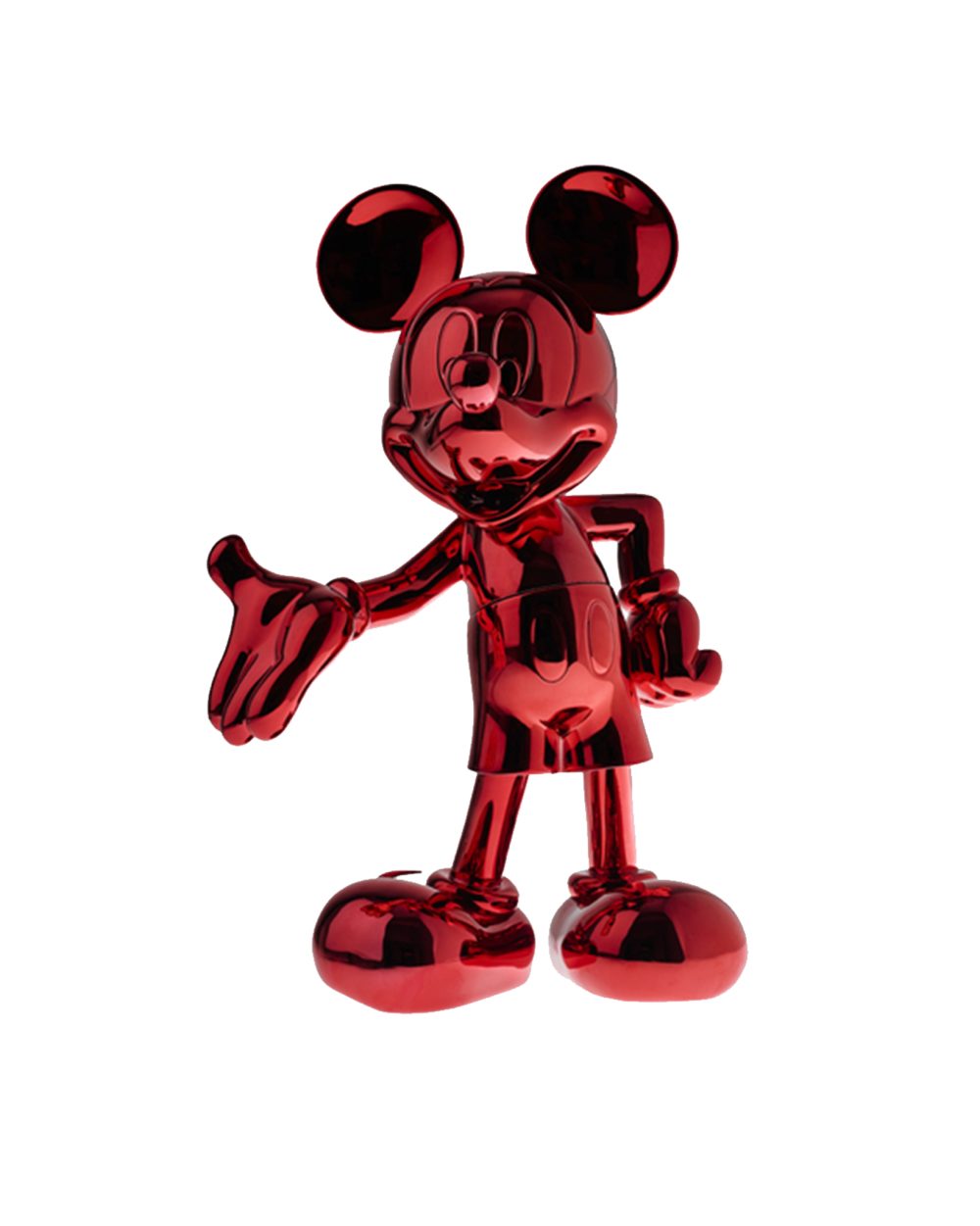 Statuina Mickey Rossa Cromata