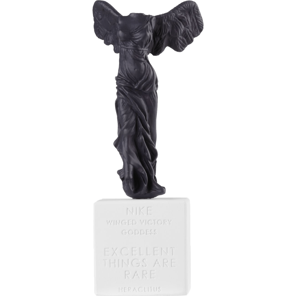 Statua Sophia Nike di Samotracia Blu Notte