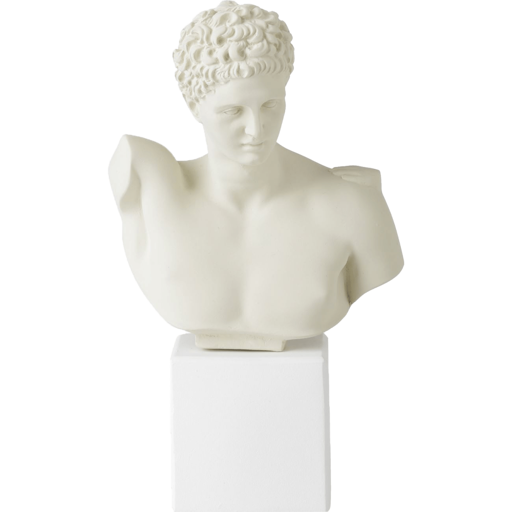 Busto Di Hermes Bianco Ghiaccio