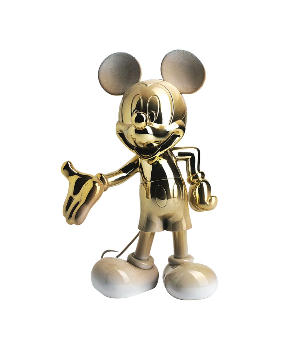 Statuina Mickey Gold Effetto Degradè