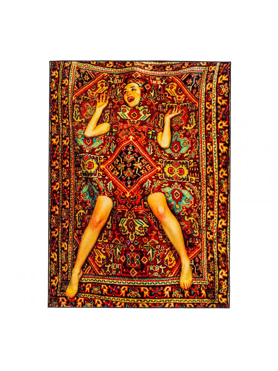 Tappeto Rettangolare Lady On Carpet