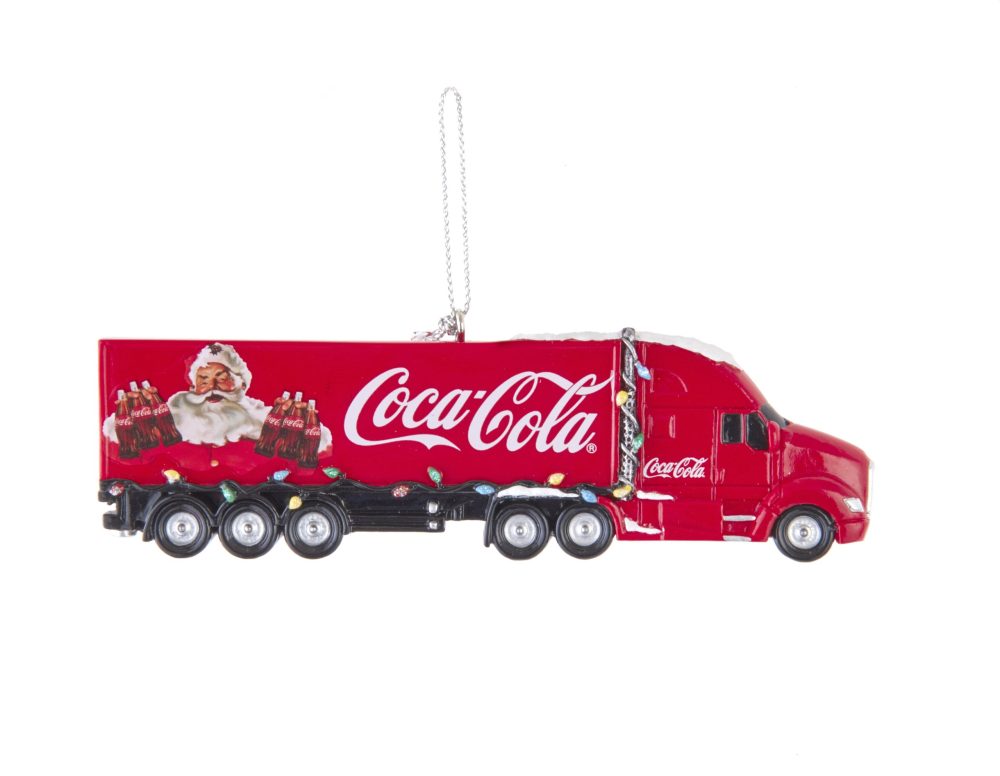 Decorazione Albero Natale Camion Coca Cola